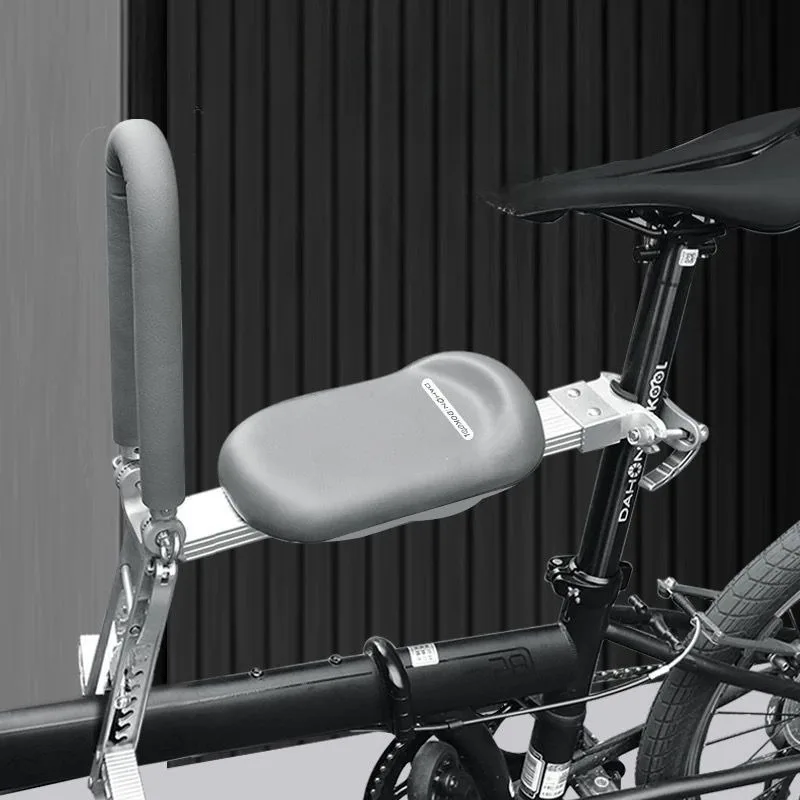 

Переднее сиденье для велосипеда Dahon из алюминиевого сплава: безопасное, устойчивое, с быстрой разборкой, вращающимся поручнем, велосипедная деталь