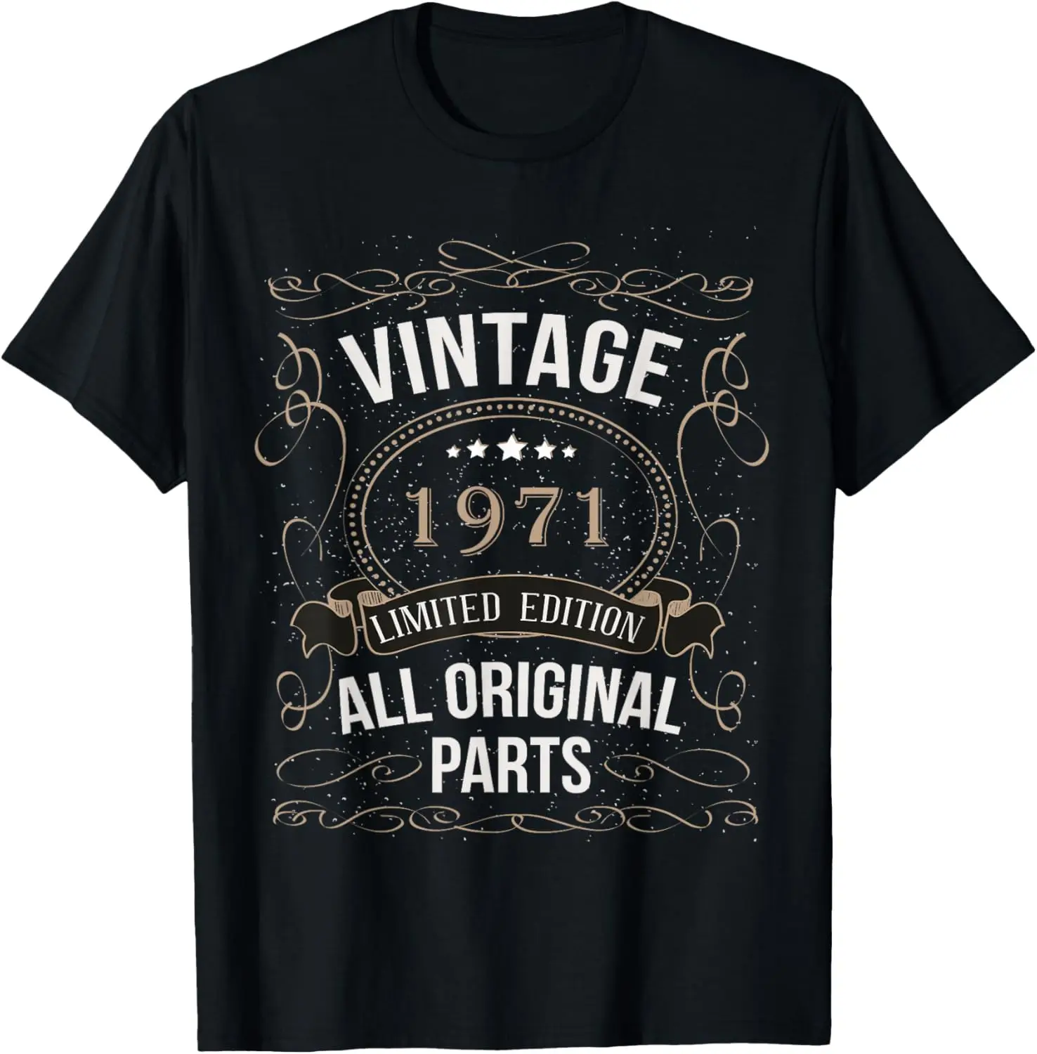 vintage 1971 53rd birthday gift men women 53 years old T-Shirt