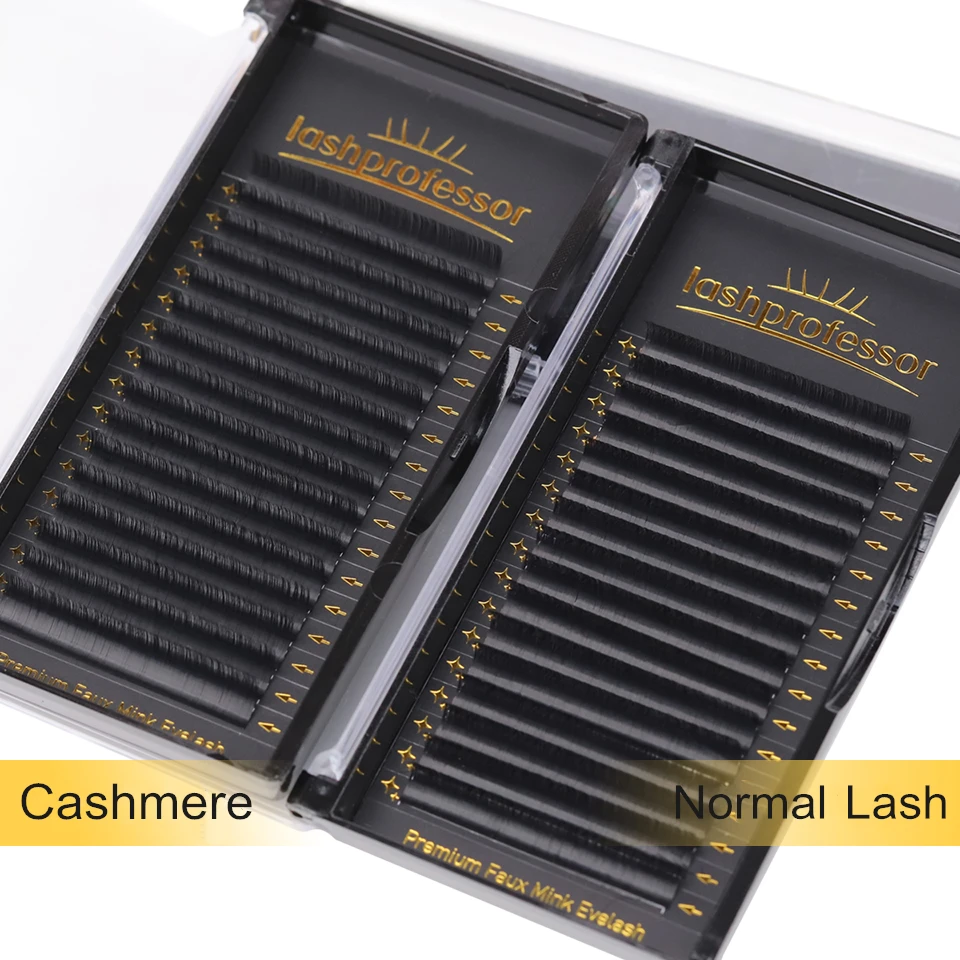 Lashprofessor NEW 16row 0.03 0.05 0.07 Russian Volume Eyelashes Extension Soft Individual Loose Base Easy to Pick Fluffy Eyelash