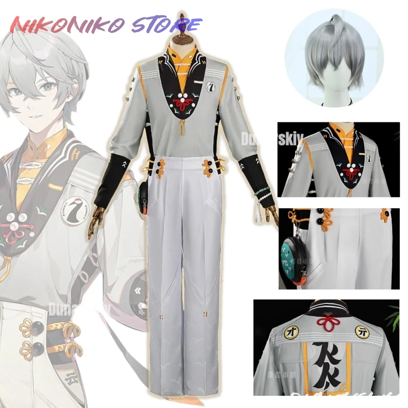 

Zenless Zone Zero Soaring Crane Wise Cosplay Costume Wig New Skin Uniform Phaethon Festival Halloween Party for Women Men Props