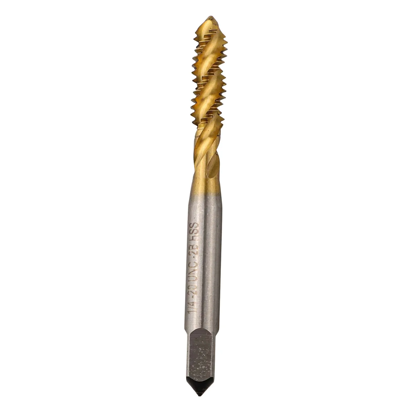 Machine Thread Tap 1/4-20 UNC Tap For Drilling And Tapping Corrosion-resistant Fast And Accurate Tapping Long Service Life