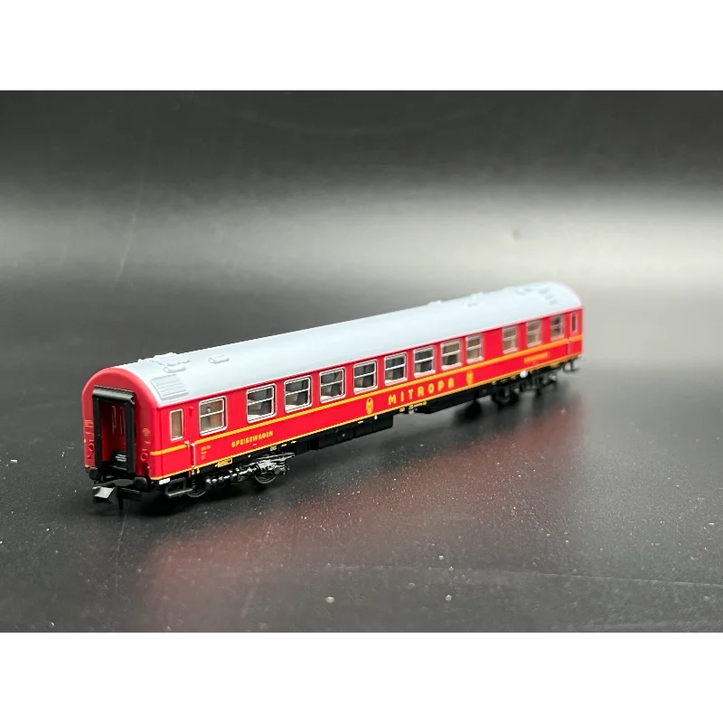 

Литой под давлением масштаб N, масштаб 1:160, немецкая карета Арнольда, модель поезда из сплава, Коллекционная игрушка, подарок, сувенир, демонстрационный орнамент