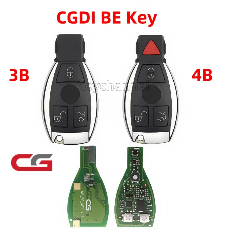 Original CGDI BE Key 315MHZ 433MHZ CG FBS3 Car Key Remote for Mercedes Benz W212 W207 W204 W164 W169 W210 for CGDI MB Programmer
