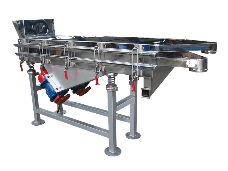 Vibrating Linear Screen Classifying Screen Grade for Dried Fruit Preserved Fruit Plastic Particles