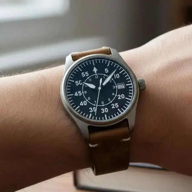

Автоматические часы Tandorio Titanium Diving для мужчин, Miyota8215 Asia 2824, без аллергии, водонепроницаемые до 200 м, сапфировое стекло, 39 мм