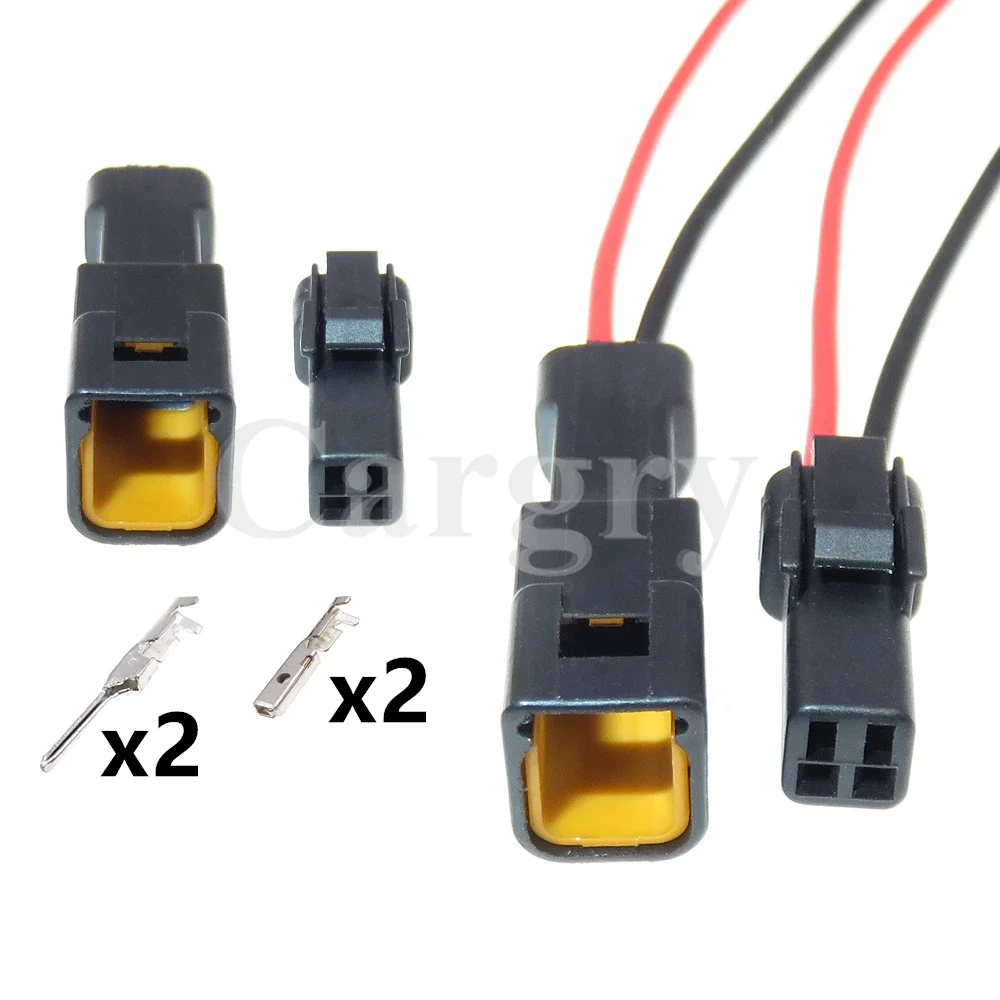 

1 Set 2P 02T-JWPF-VSLE-S 02R-JWPF-VSLE-S AC Assembly Car Male Female Wire Socket Auto Low Current Waterproof Connector