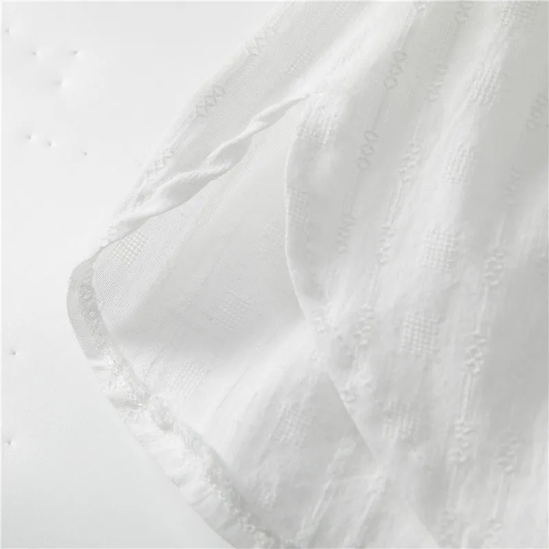 女性シャツブラウスエクステンダーレイヤリングフェイクトップミニスカート偽ヘムライン分割アンスコブラウスエクステンダー