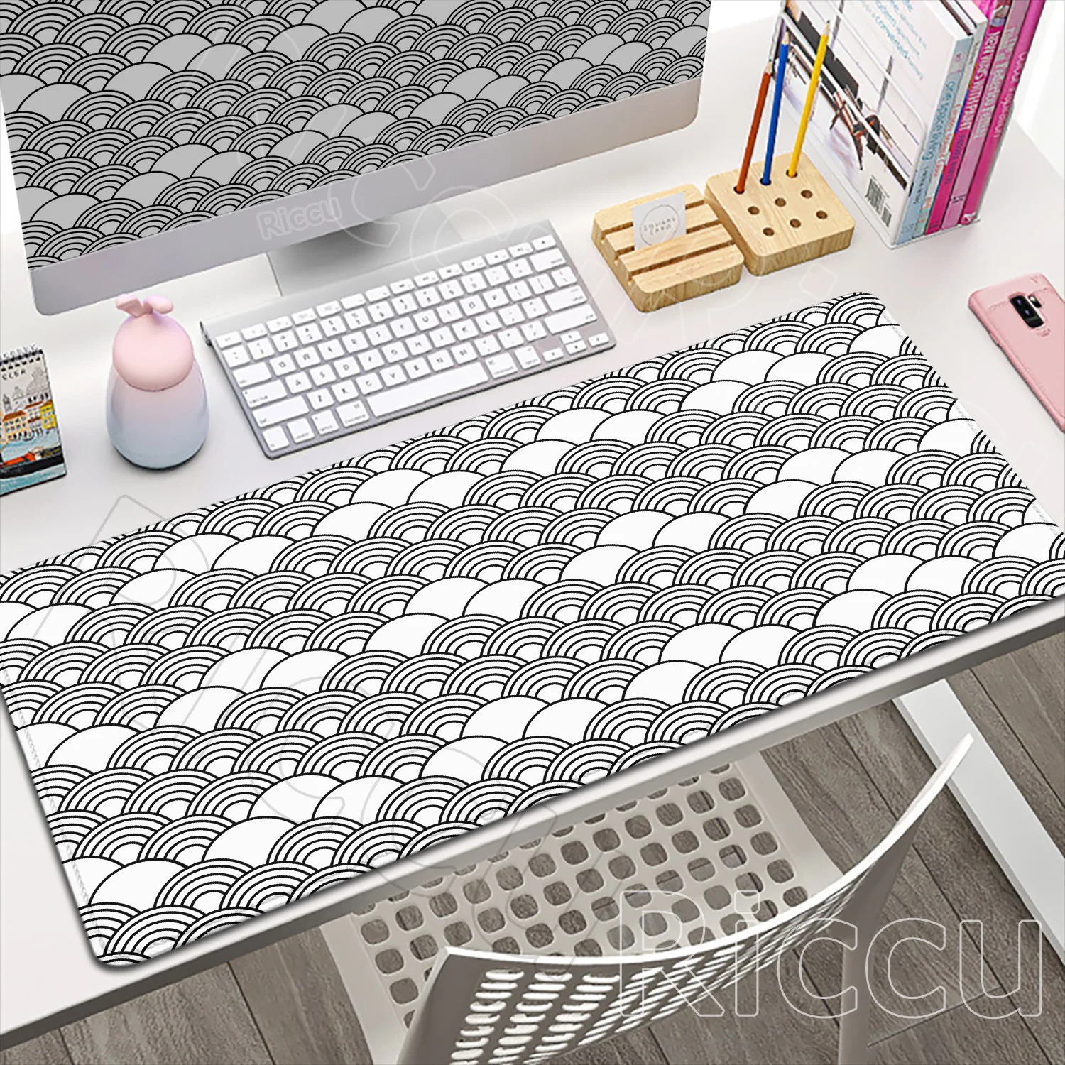 

New Professional Design Art Cloud Mouse Pad XXL Cartoon Desk Mat Non-slip Rubber Large 900x400mm Table Mats Gaming Keyboard Pads