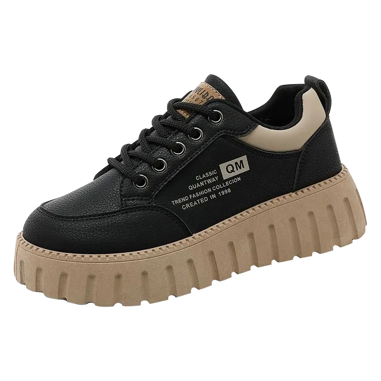 2024 Women Shoes Spring Summer Height Increasing Board Shoes Wear-resistant Street Photography Trend Student Shoes image 4