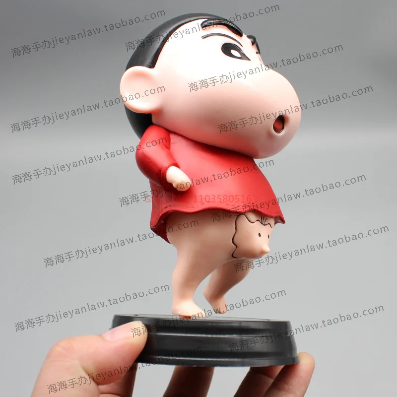 15cm pastello Shin-Chan figura Action elefante tronco figura Anime Pvc Nohara Shinnosuke Action figurine collezione regalo modello giocattolo