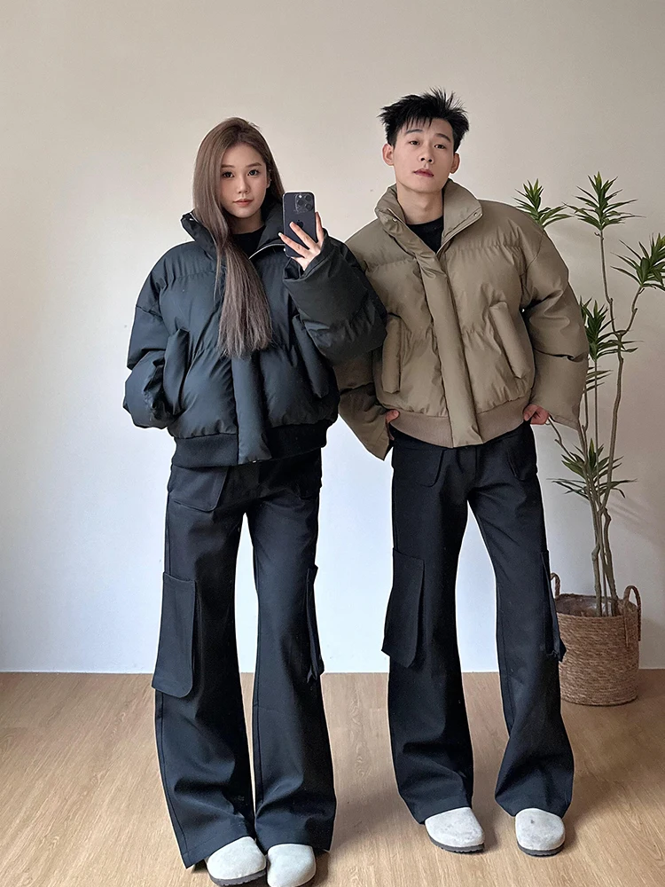 Cleanfit American Style Short Cotton Jacket Stand Collar Couple's Design Sensation Spring Men's Fashion Outerwear