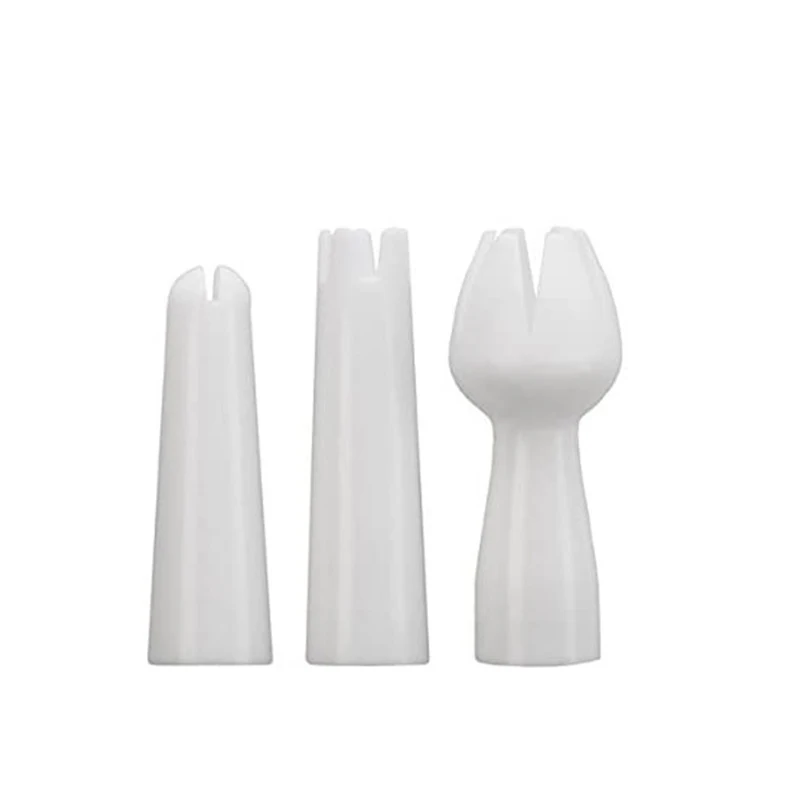 3 Pcs/Set Whip Cream Dispenser Part Whipped Chargers Holder Base Tips Holder Dining Bar