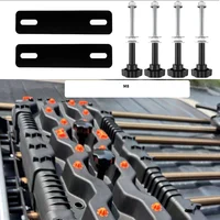 Kit de 4 Tablas de Tracción Universales, Fáciles de Instalar, para Recuperación Segura de Vehículos Todoterreno