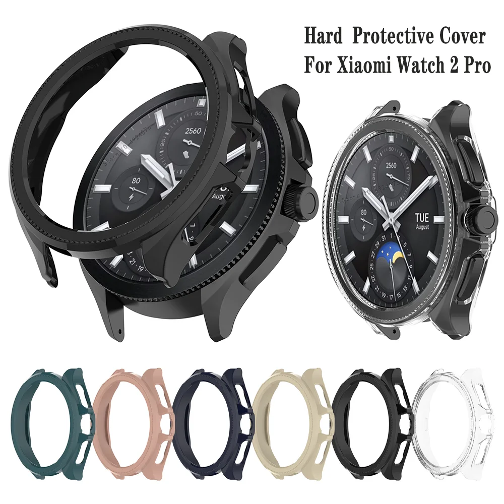 PC Shell Screen Protector Case Cover For Xiaomi Watch 2 Pro Protective Frame Shell Hard Plastic Bumper Smart Watch Accessories