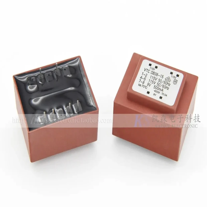 115V to Dual 9V 500mA Encapsulated Power Transformer for Household Equipment