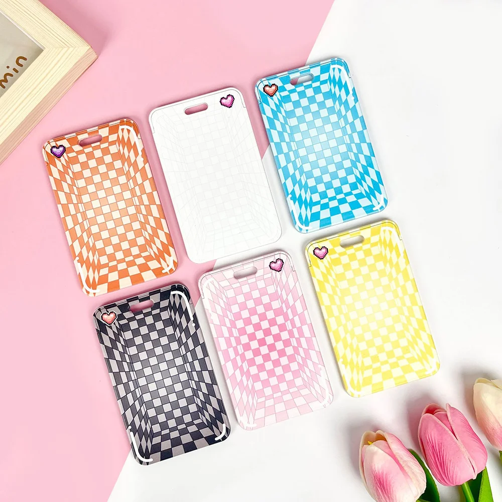 INS Idol Photocard Holder Acrylic Pendant Keychain Photo Card Protective Cover Credit ID Bank Card Protective Case Photo Sleeves image 5