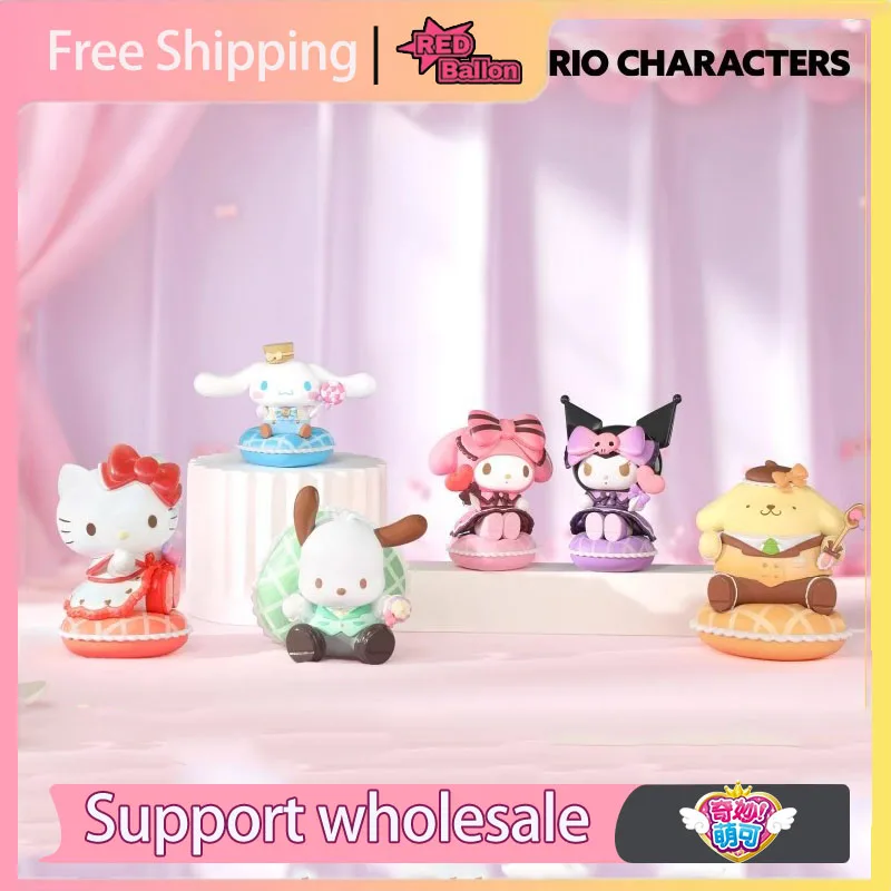 

Original TOPTOY Blind Box Sanrio Family Sweetheart Candy Series Mystery Box Cute Desktop Ornaments Kulomi Cute Custom Gifts