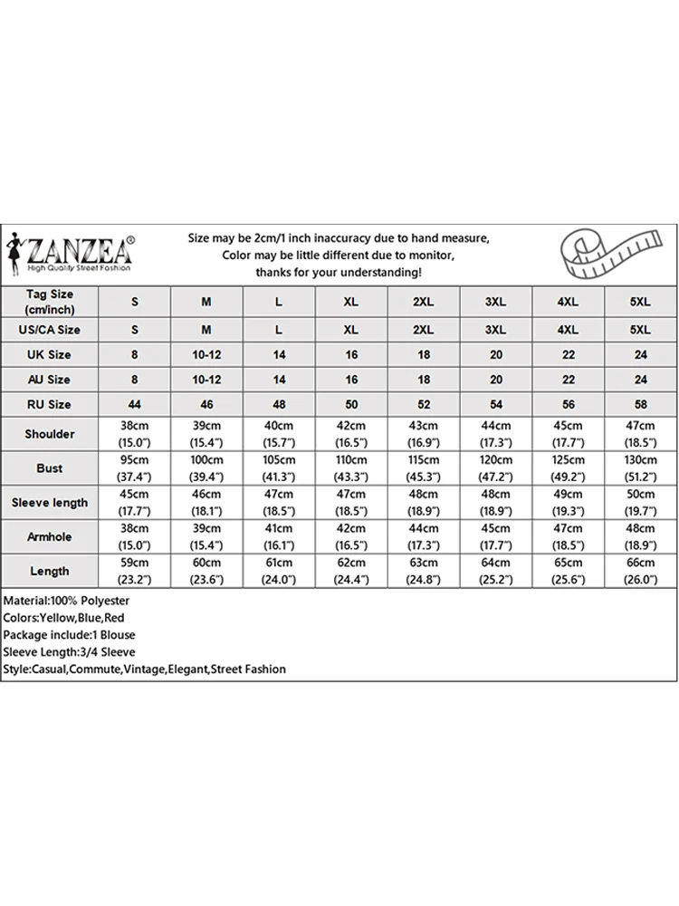 ZANZEA Women Casual Openwork Hem Blouses 2025 Spring Fall Round Neck 3/4 Sleeve Blusas Mujer Elegant Solid Color Everyday Tops