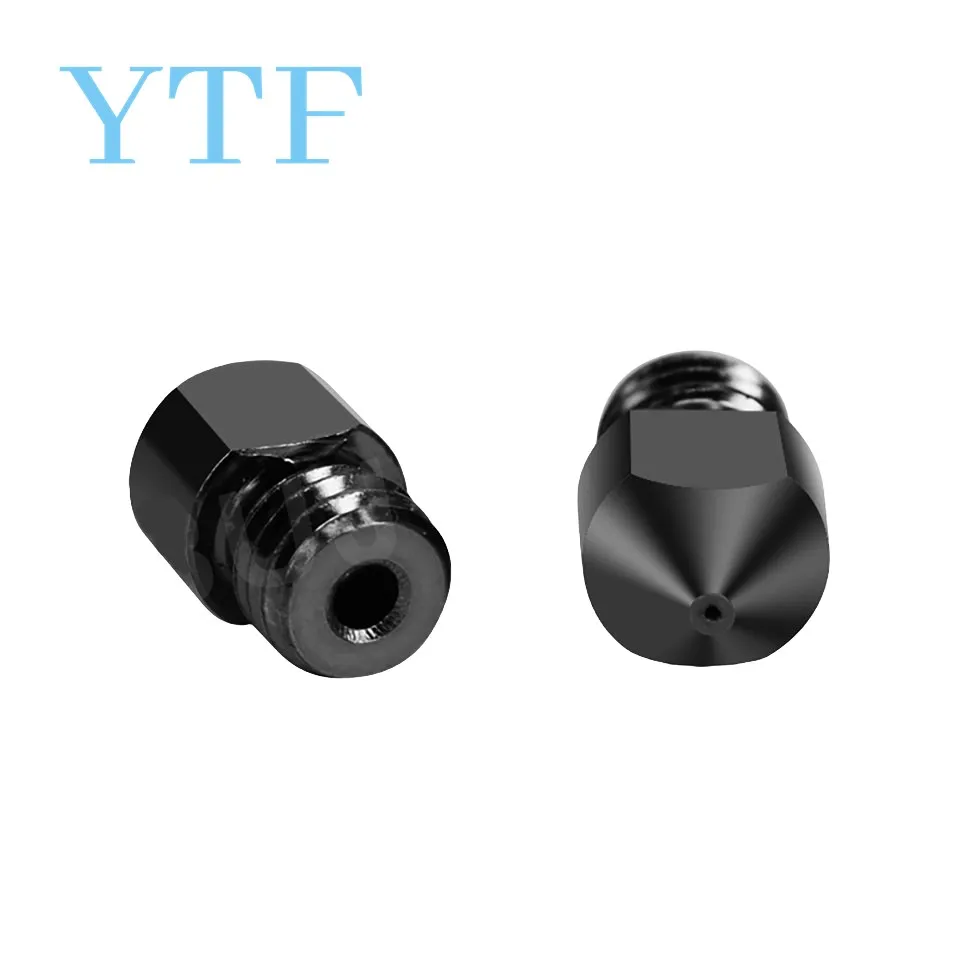 MK7 MK8 Nozzle Super Hard Steel Mold Steel Corrosion-Resistant Extruder Threaded 1.75mm 3D Printer