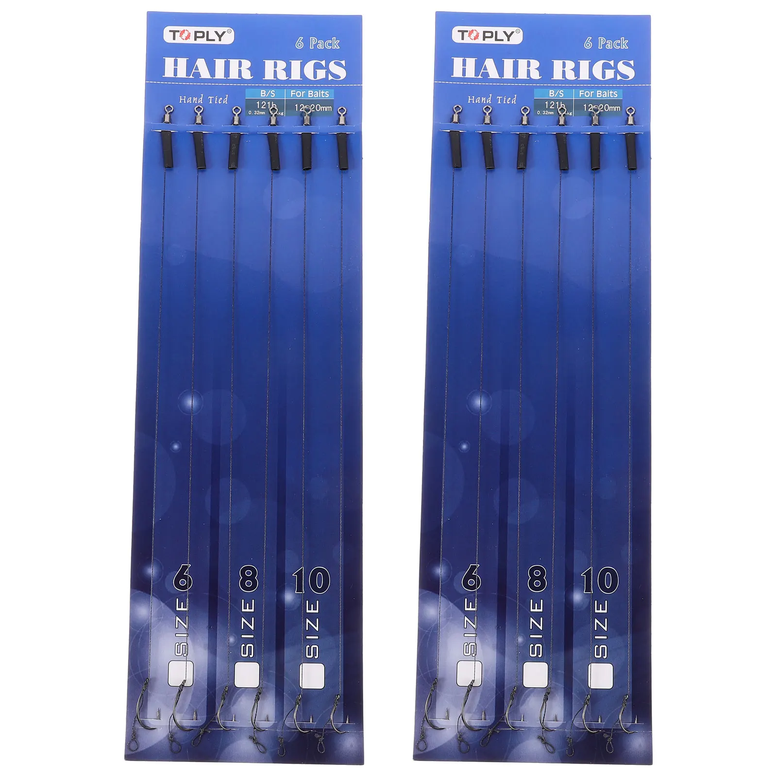 

12 Pcs Portable Fish Hook Set Toddler Angling Hooks Stainless Steel