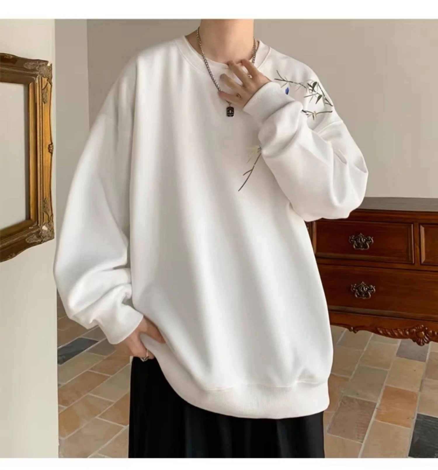 

Мужские худи без капюшона с длинными рукавами, индивидуальные, персонализированные, уникальные, эксклюзивные, особенные, индивидуальные на заказ