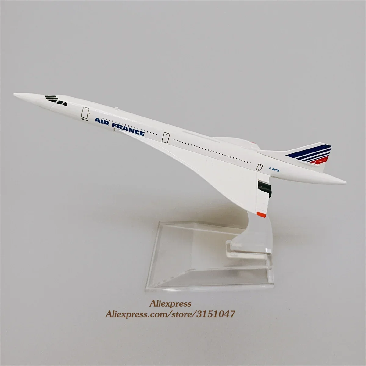 15.5cm Airplane Model Air France Concorde Costa Aircraft Model l 1:400 Scale Diecast Metal Alloy Air Plane Airplanes Mode Plane