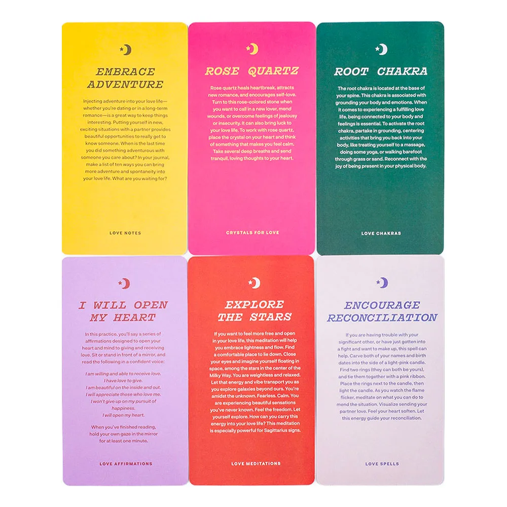 Cartas de Tarot The Love Deck, 70 piezas, edición de adivinación, visión en inglés, baraja para fiestas, juegos de mesa de precognición