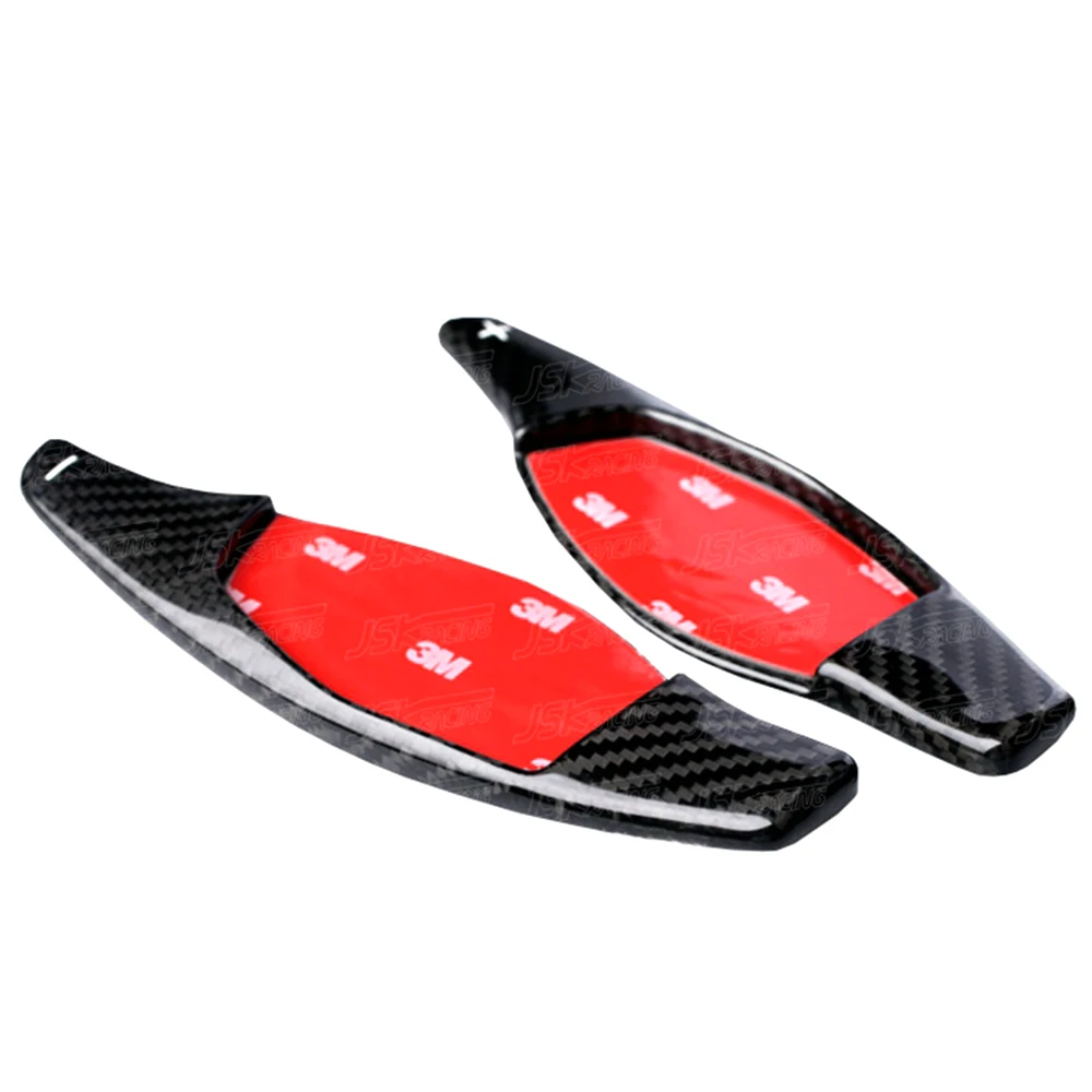 Black Carbon Fiber Shift Paddles For Audi Tt Rs 2016-2018