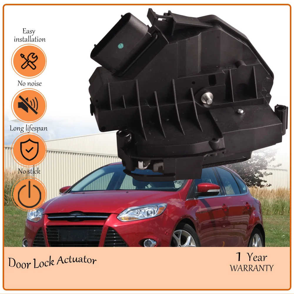 

6Pin Dual Motor Door Lock Actuator Fit 2012 Ford Focus,Rear L/R With Electric Child Safety Lock oe CM5A-R26413-CA,CM5A-R26412-CA