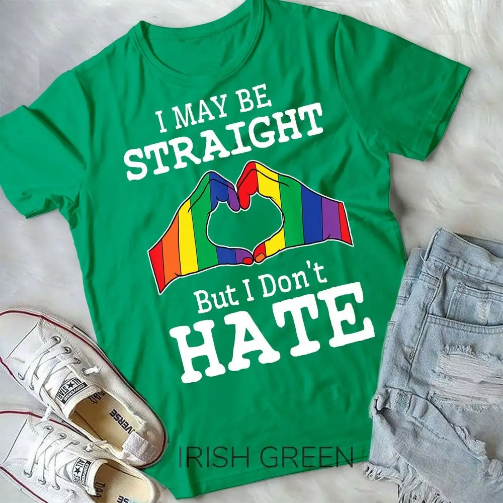 I May Be Straight But I Don't Hate Gay Pride LGBT Shirt Unisex & Youth T-shirt