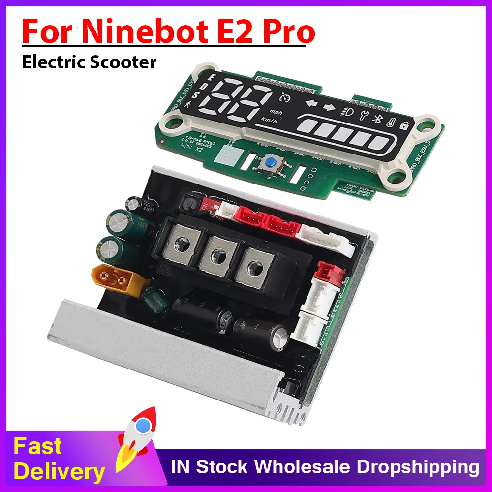 

Контроллер приборной панели и материнской платы для скутера Segway Ninebot E2 Pro, запасные части для печатной платы, аксессуары для электрического скутера