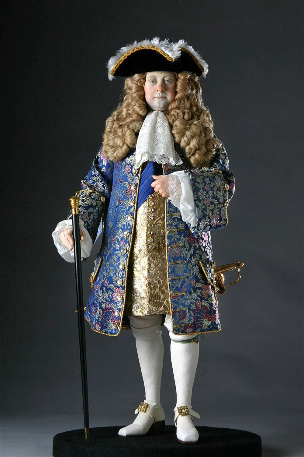 Traje del siglo XVII para hombre, disfraz histórico de los años 1600, corte real barroco rococó, disfraz del Rey Príncipe Duque, traje para hombre, traje de caballero