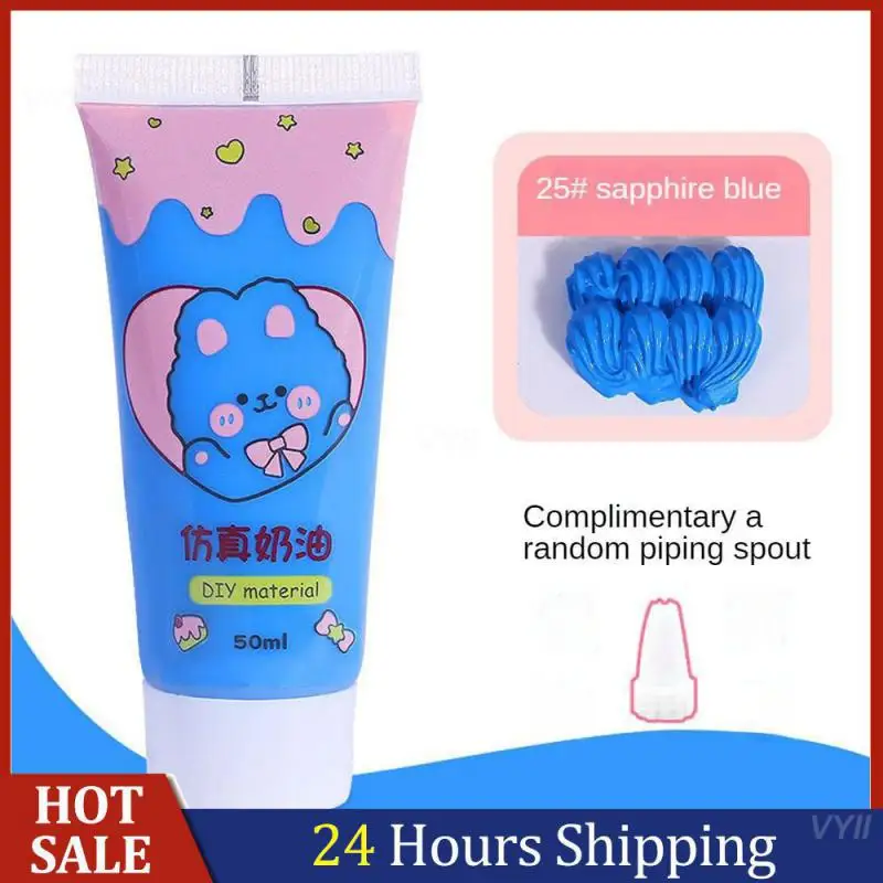 

Simulation Gel Shell Material Decoration Glue Hand Tools Cream Gum Resin Cream Glue