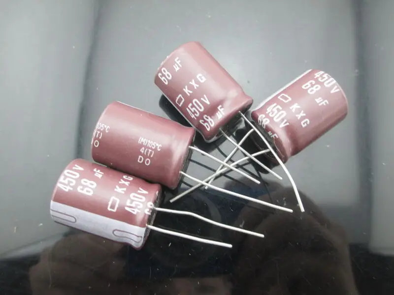 

20pcs NCC Nippon Chemi-Con KXG 68mfd 450V 68UF electrolytic Capacitor caps 18X25mm