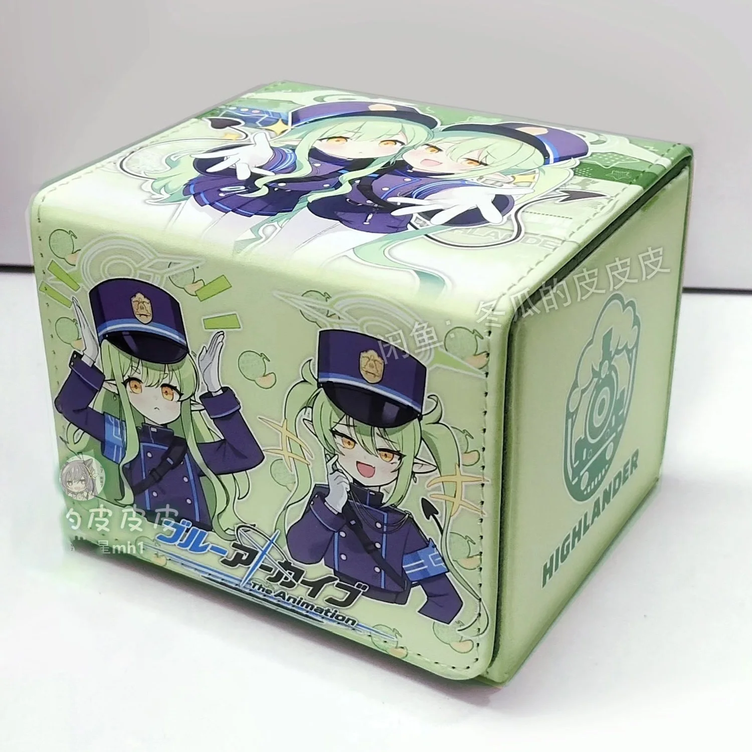 

Diy Self Made Blue Archive Nozomi Card Storage Box Ws Opcg Ptcg Ygo Cute Hikari Leather High-End Card Storage Box Gift Toys