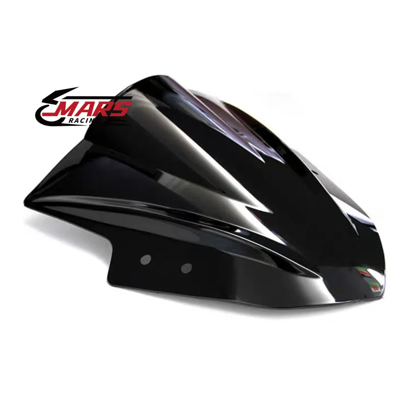 For KAWASAKI NINJA250 NINJA300 EX 300R 13-17 Motorcycle Accessories Windshield WindScreen Double Bubble Motorcycle Wind Screen