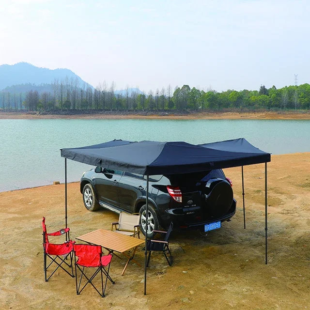 

u new camping product Outdoor Camping Car Awning Car Roof Side Shelter Awning Free Standing Foxwing 270 Awning