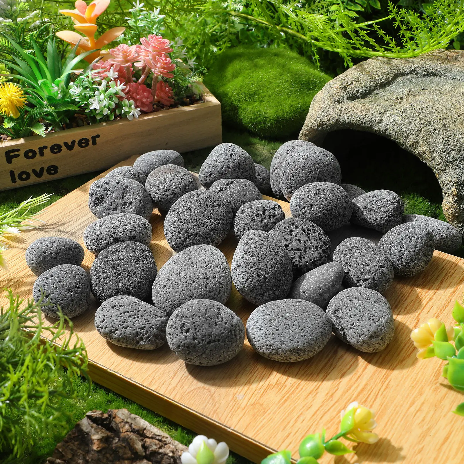 

1 Bag Natural Stones For Steam Room Heater Dry Wet Sauna Sauna Heating Stones Heater Rocks Dry Steam Hot Massage Natural Heated