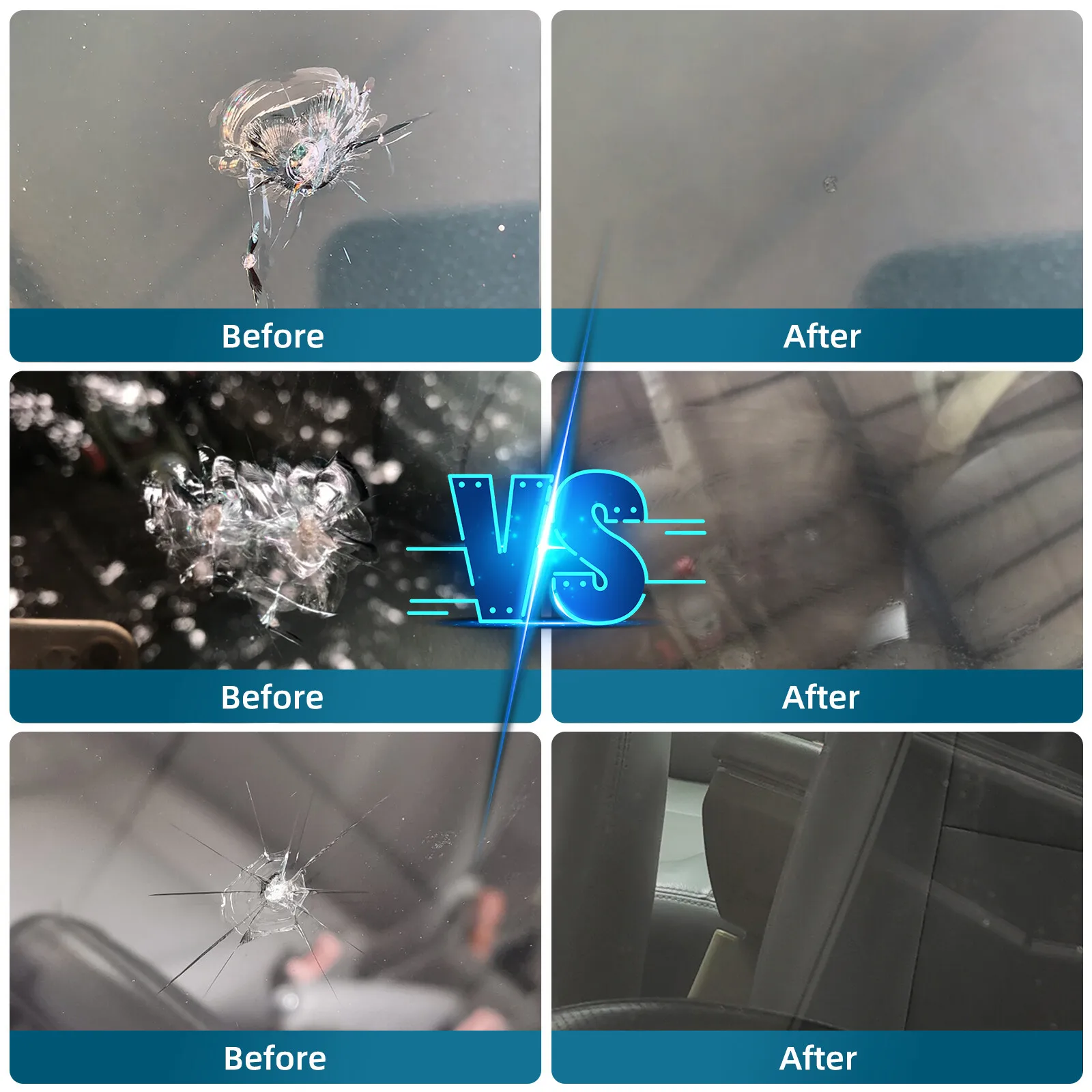 Super PDR 2nd Generation Glass Repair Equipment Auto Windshield Scratch Crack and Chip Repair Kit Smart Glass Repairer.