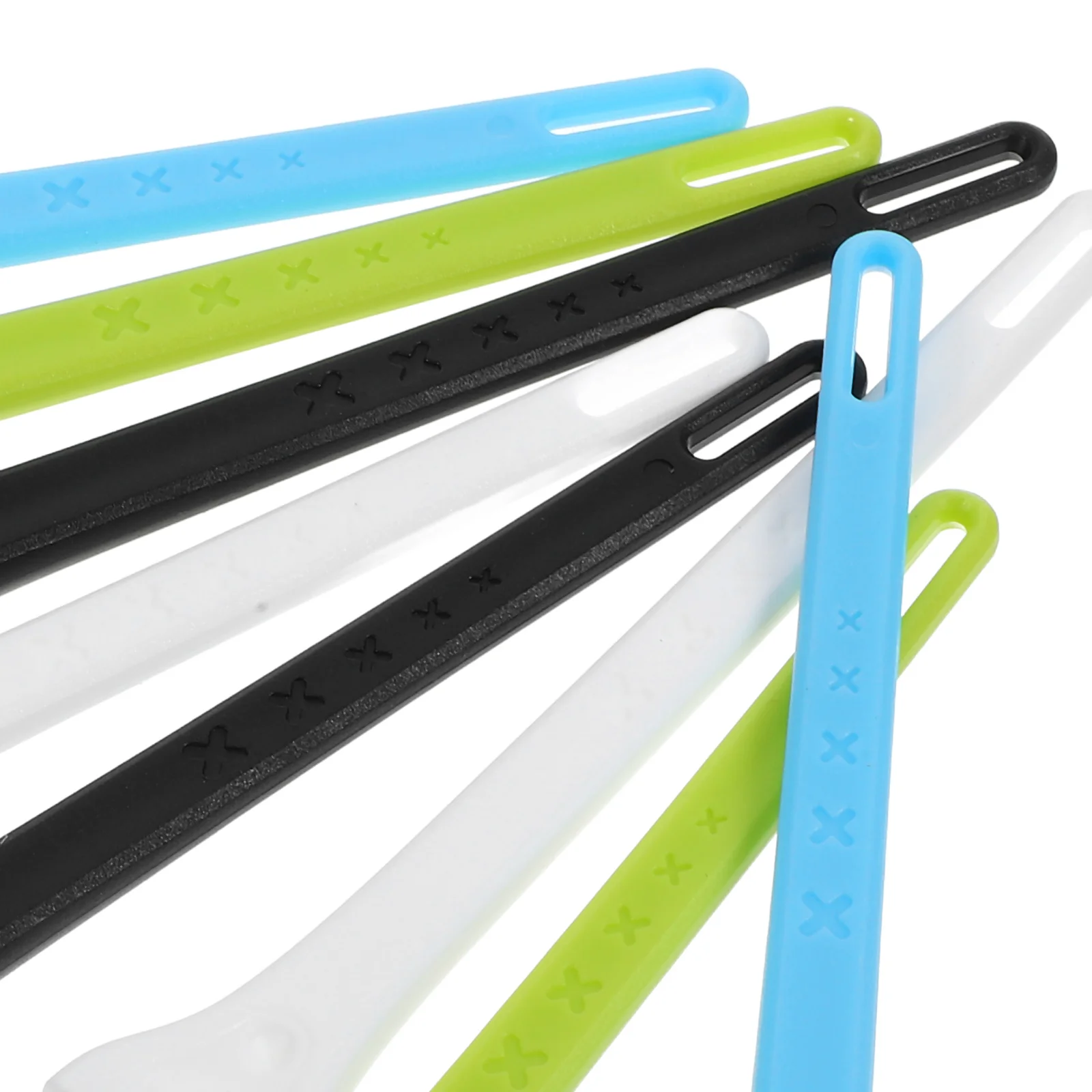 8 Pcs Cleaning Brush Nylon Clipper Small Brushes Scrubbing Keyboard Detail Computer Handheld Portable for Sink