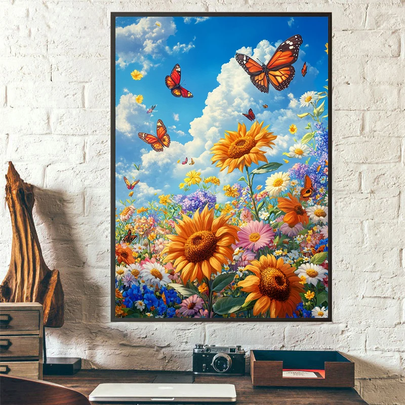 Gül Ayçiçekleri 5D Elmas Boyam - Resin Art Rose incelemesi ve fiyatı