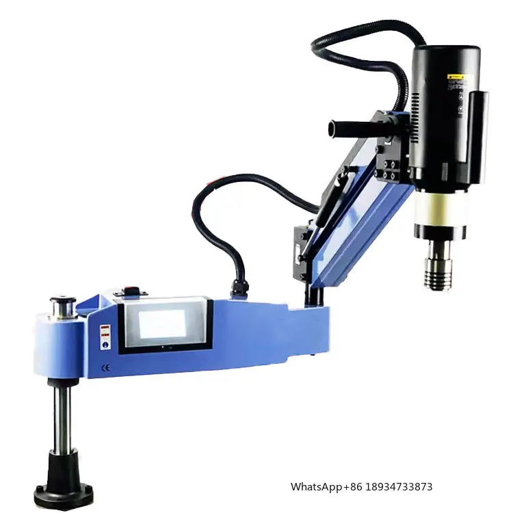 M3-M20 flexible arm touch screen Electric tapping machine with CE certificate for screw tapping