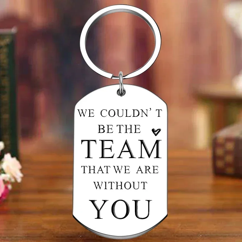 Coworker Appreciation Gift Keychain Coworkers Friends Female Bestie Gift Key Chain Pendant Coworkers Employees Gifts