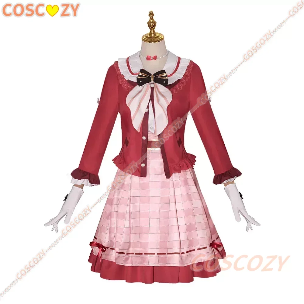 Game Genshin Impact Sangonomiya Kokomi Cosplay Costume Daily Casual Wear Women Costume Coat Shirt Skirt Necklace Anime Suit Wig