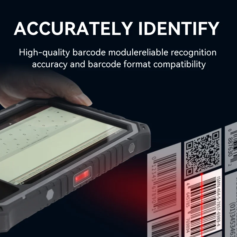 HUGEROCK R80 R8016 OEM Waterproof ip67 8 Inch 4G 8+128GB 18900mAh rugged tablet pc android system NFC barcode scanner tablet