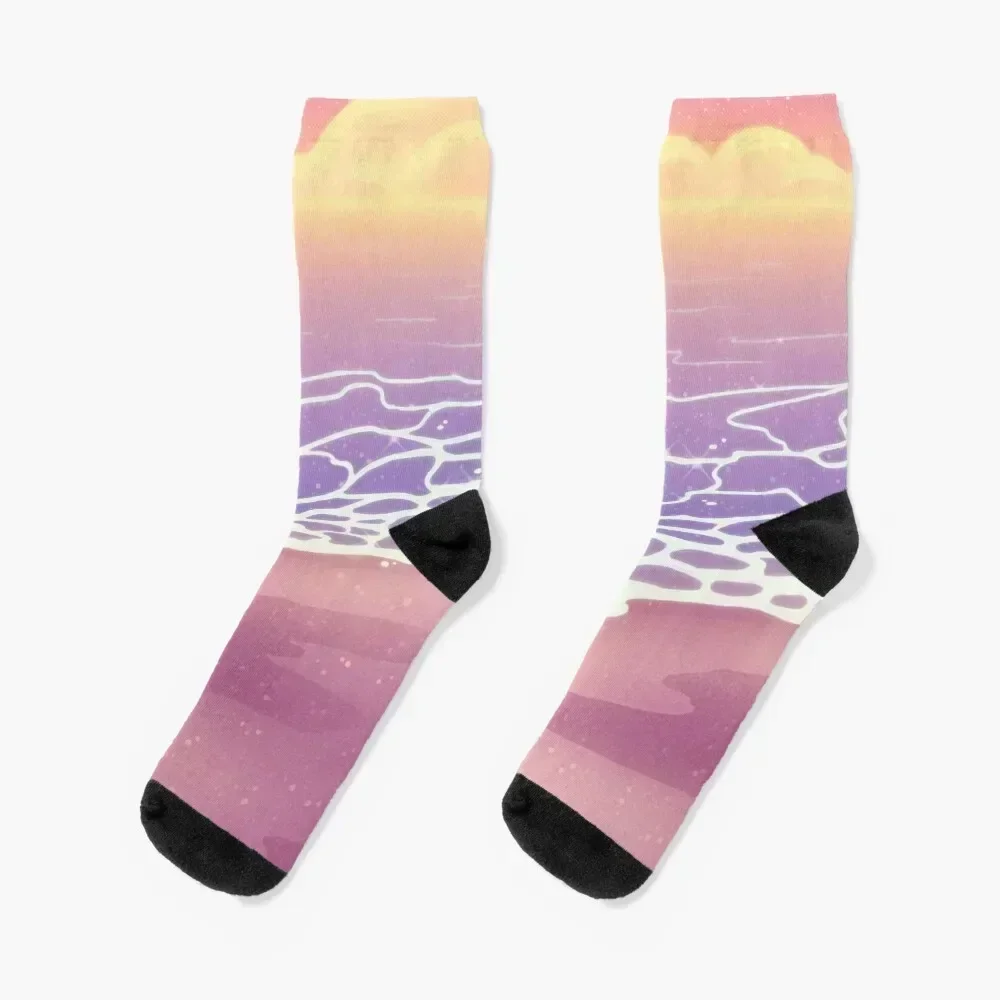 

Dream Beach Socks Thermal man winter ankle golf halloween Socks Men Women's