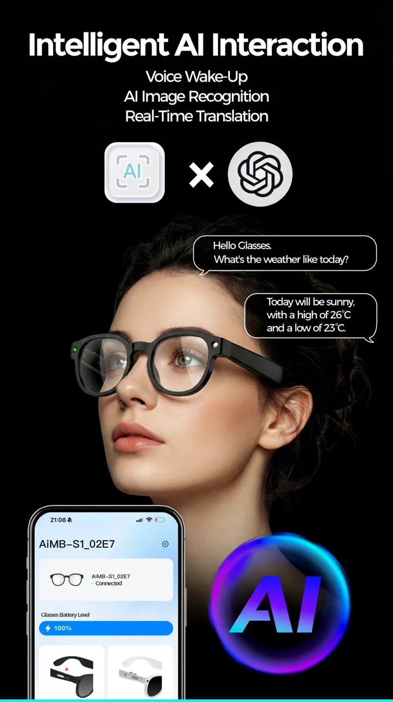 Gafas Inteligentes con IA, Cám - Photography With Ai reseña y precio