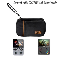 Leather Digital Storage Bag For D007 PLUS X6 Game Console Handbag Travel Bag Storage Case Waterproof Dustproof