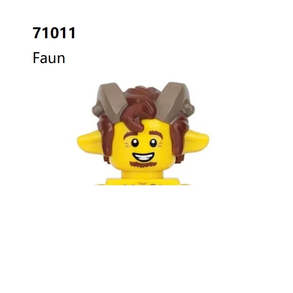 71011 Greek Mythology God Faun Faunus Building Blocks Mini Action Figure Toys