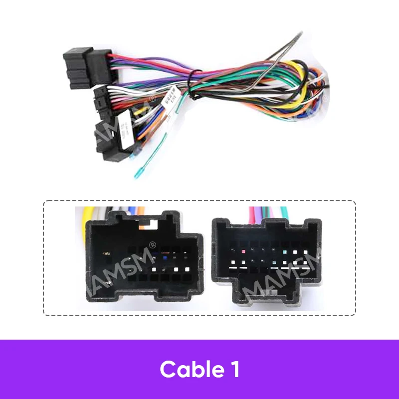 MAMSM For CHEVROLET Lova/ Captiva/ Gentra/ Aveo/Epica Car Frame Fascia Adapter Android Radio Dash Fitting Panel Cable Canbus Kit
